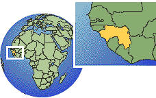 Guinea map