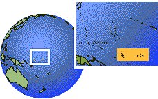 Kiribati map