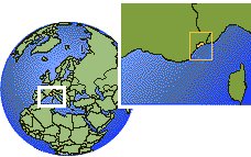 Monaco map