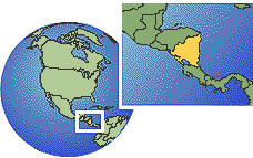Nicaragua map