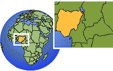Nigeria map