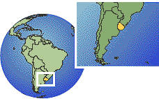Uruguay map