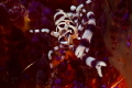Colemani shrimp in a fire urchin