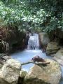 A natural pool formed by the run-off from Boiling Lake. This was taken top side with my Sea and Sea Motor Marine II.