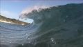 i nice clear empty day out in the surf.