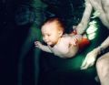 Happiness. Babyswimming.