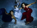 Three Dresses
Swimming Pool Shoot in private pool Fouras, France