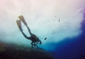 Man in the water
