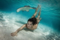 In the lagoon of Moorea we used to swim with the sting rays. Sometimes we can also find a mermaid! ;)