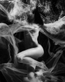 Underwater shooting in the studio