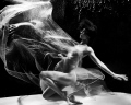 Underwater shooting in the studio