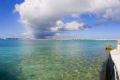 The causeway from Triangle Divers jetty at Grotto Bay.