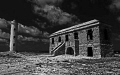 This is an abandonded lighthouse and station located at Boka Spelunk , Bonaire, NA.