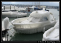 Ice boat ... it was quite cold last week in Switzerland.