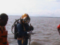 superlite 17, used in underwater both communication and video / photography.
