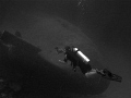 Taken in Bonaire - my husband diving the Hilma Hooker