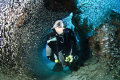 diver at tounge reef
