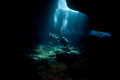 Divers inside 