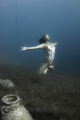 Free-yoga Tanya.
Underwater nymph.
She lives under the water more than on land.
She teaches people how to dive and love the sea.
