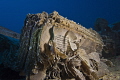 60 year old Japanese book on the deck of the Fumitzuki wreck.
