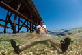 Having a rest between dives ...