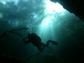 North Florida cave diver; ISO: 64, f/2.8, Exp: 1/164