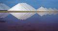 The iconic salt mounds on Bonaire during wind reversal/stoppage last October.