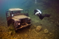 Series III Landrover at NDAC Chepstow. November 2011