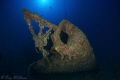 Bow of the USS Emmons.