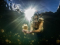 Holding Jelly Fish!