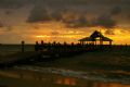 Christmas evening. Roatan, Honduras.